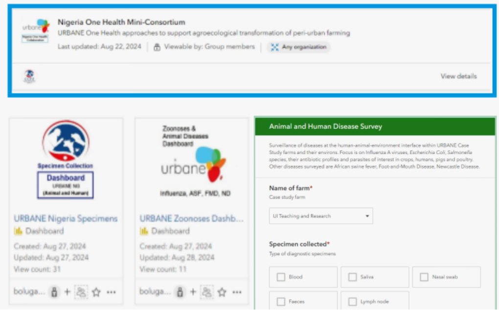 Nigeria One Health Information System as URBANE project model Case Study